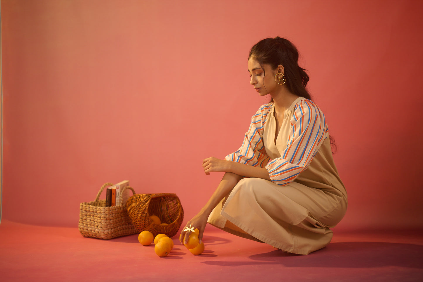 Shruthi Prakash in our Moonlit collections rings