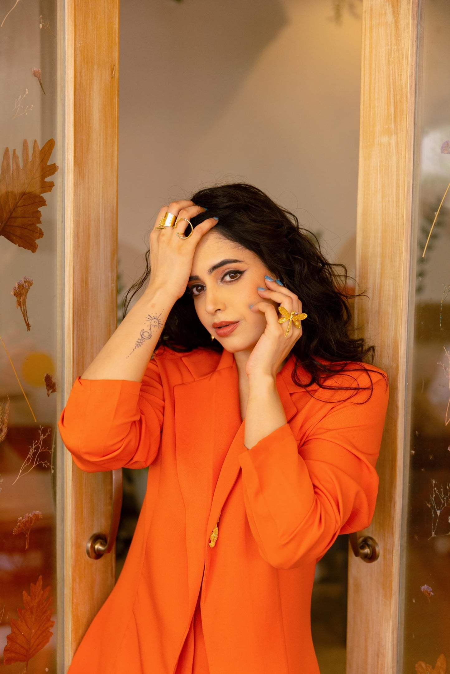 Shruthi Prakash in our Moonlit collections rings