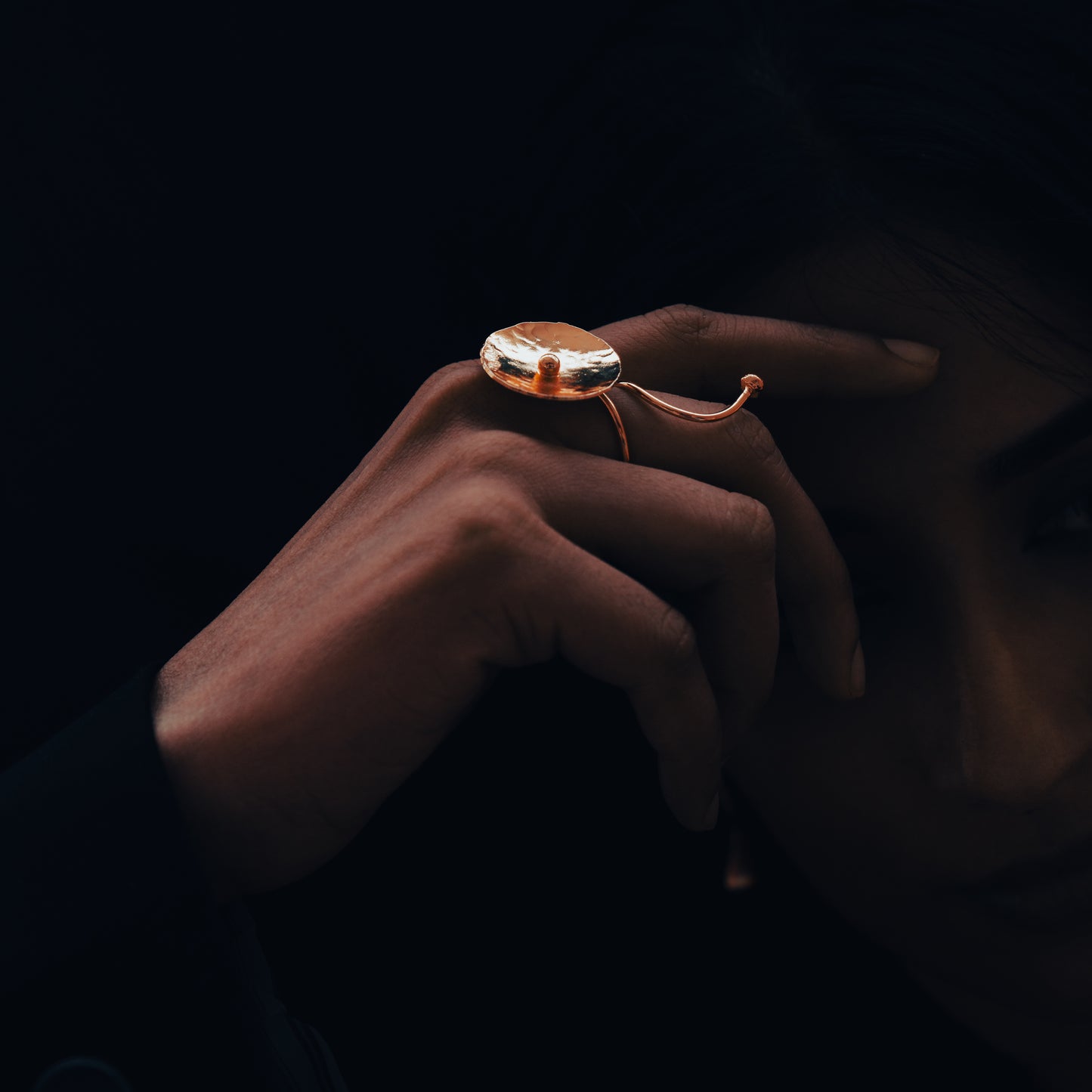 Moonlit rings collections ( Adjustable)
